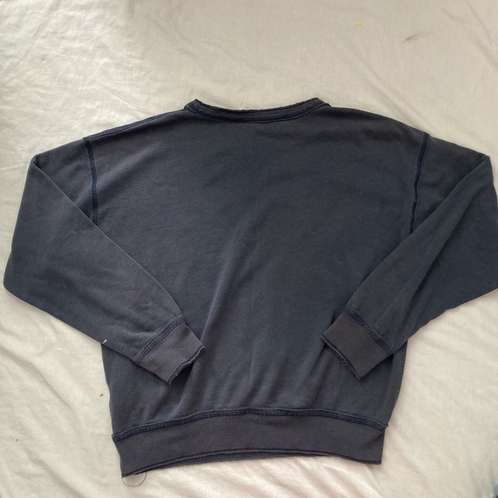 Abercrombie & Fitch Blue Crewneck Sweatshirt Size XS Blue - Picture 2 of 4